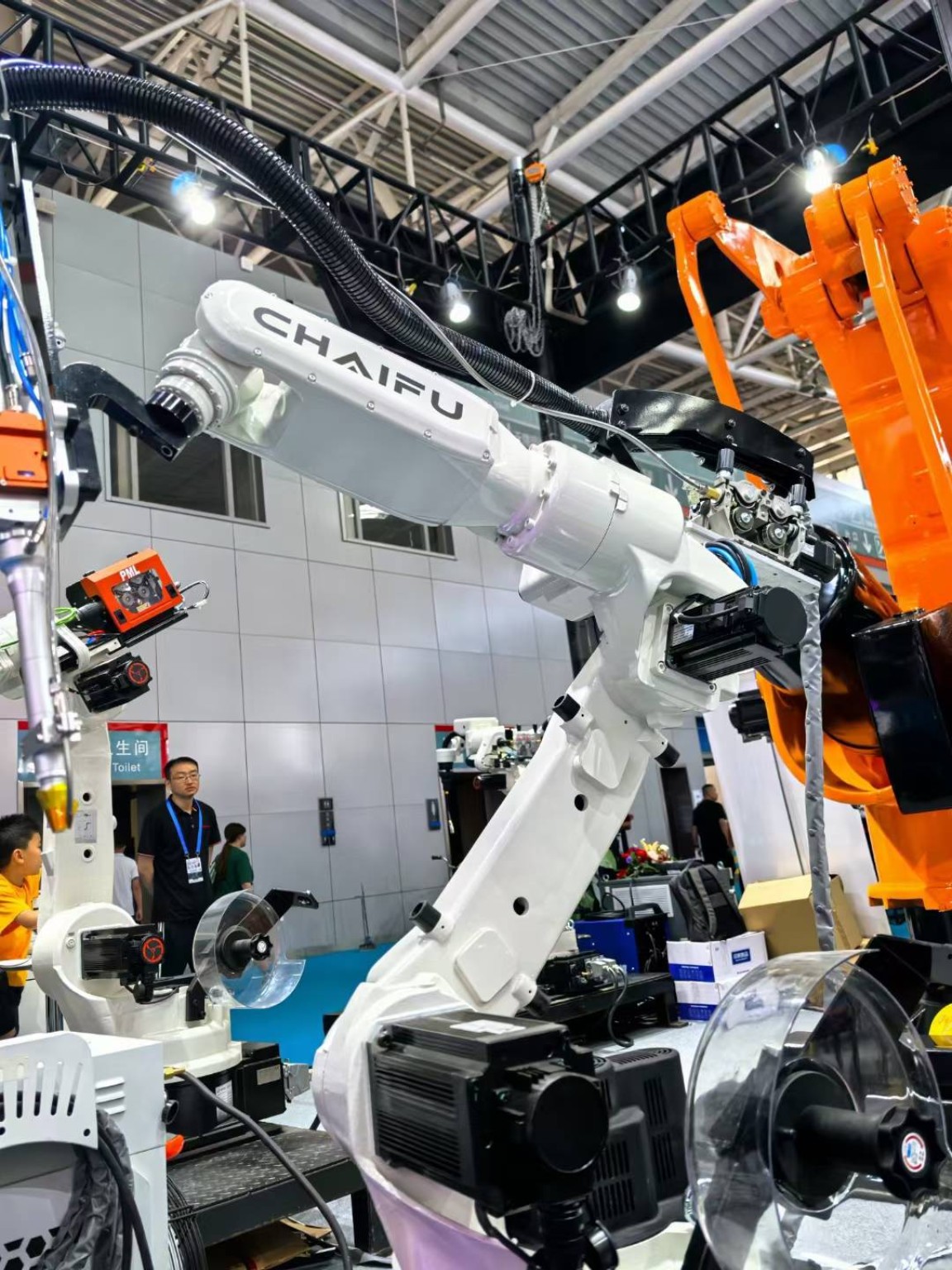 CHAIFU industrial robot exhibition view 4